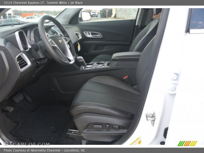Summit White / Jet Black 2014 Chevrolet Equinox LT