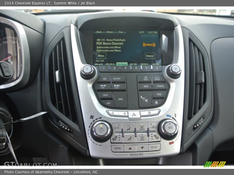 Summit White / Jet Black 2014 Chevrolet Equinox LT