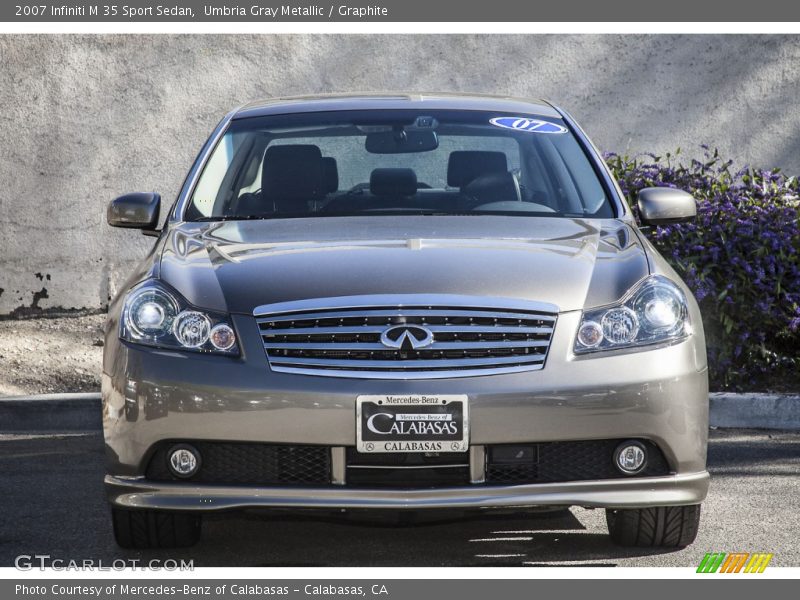 Umbria Gray Metallic / Graphite 2007 Infiniti M 35 Sport Sedan