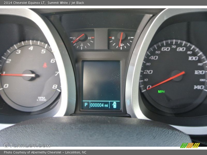 Summit White / Jet Black 2014 Chevrolet Equinox LT