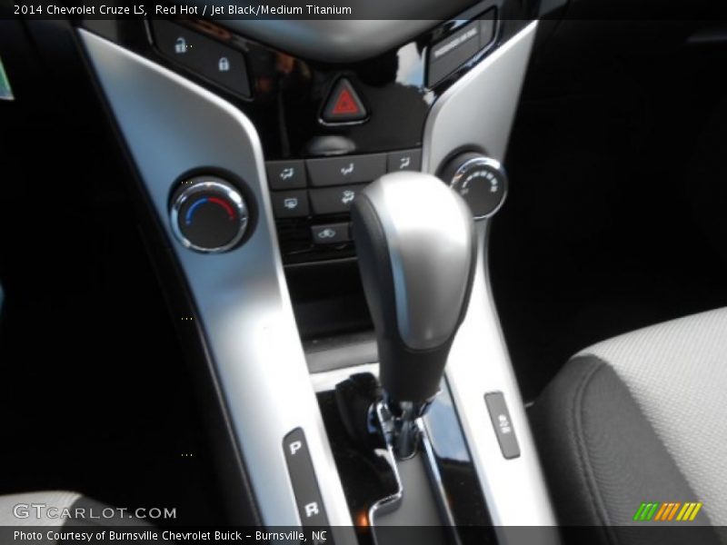 Red Hot / Jet Black/Medium Titanium 2014 Chevrolet Cruze LS