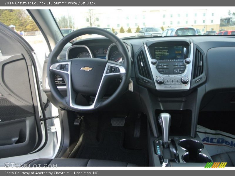 Summit White / Jet Black 2014 Chevrolet Equinox LT