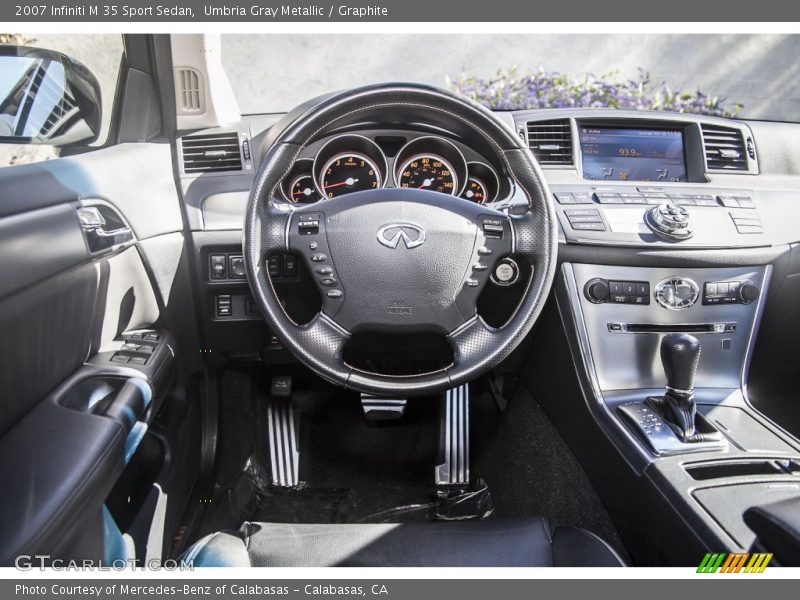Umbria Gray Metallic / Graphite 2007 Infiniti M 35 Sport Sedan