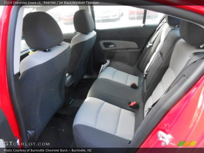 Red Hot / Jet Black/Medium Titanium 2014 Chevrolet Cruze LS