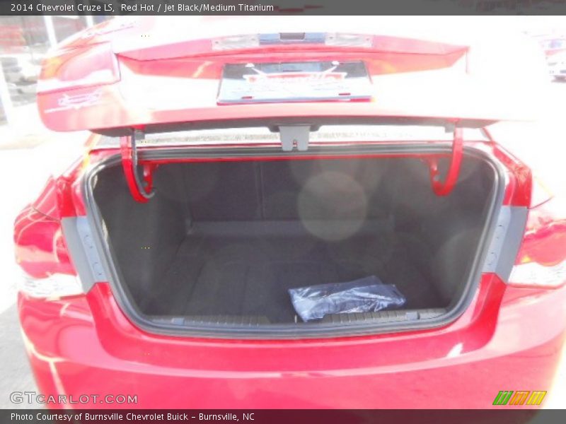 Red Hot / Jet Black/Medium Titanium 2014 Chevrolet Cruze LS