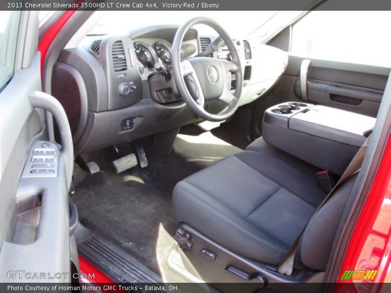 Victory Red / Ebony 2013 Chevrolet Silverado 3500HD LT Crew Cab 4x4