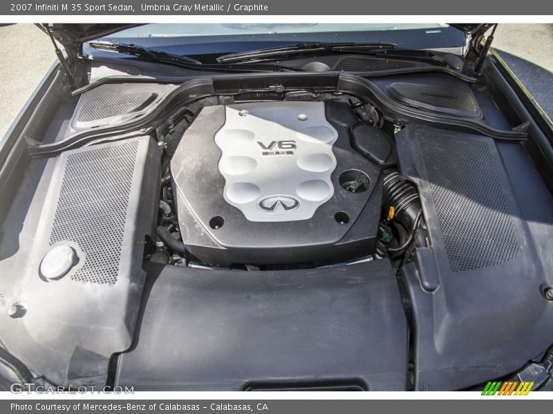 Umbria Gray Metallic / Graphite 2007 Infiniti M 35 Sport Sedan