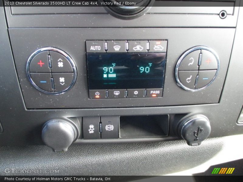 Victory Red / Ebony 2013 Chevrolet Silverado 3500HD LT Crew Cab 4x4