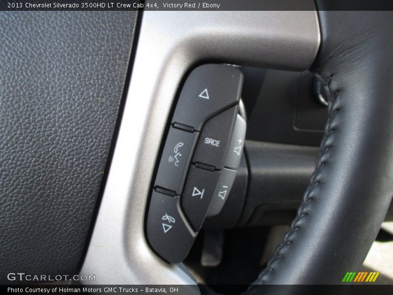Victory Red / Ebony 2013 Chevrolet Silverado 3500HD LT Crew Cab 4x4