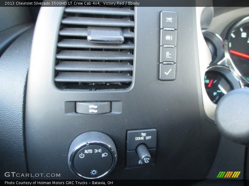 Victory Red / Ebony 2013 Chevrolet Silverado 3500HD LT Crew Cab 4x4