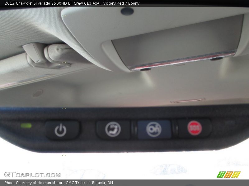 Victory Red / Ebony 2013 Chevrolet Silverado 3500HD LT Crew Cab 4x4
