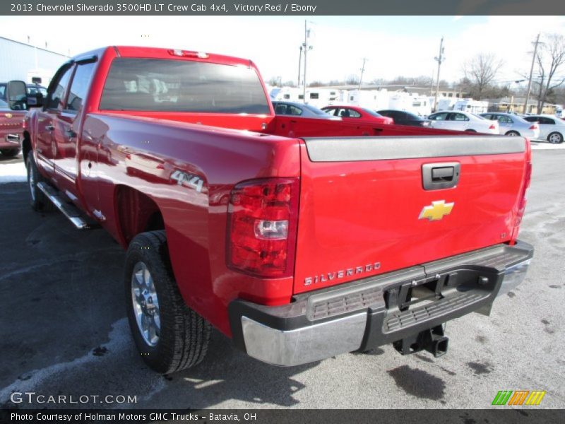 Victory Red / Ebony 2013 Chevrolet Silverado 3500HD LT Crew Cab 4x4