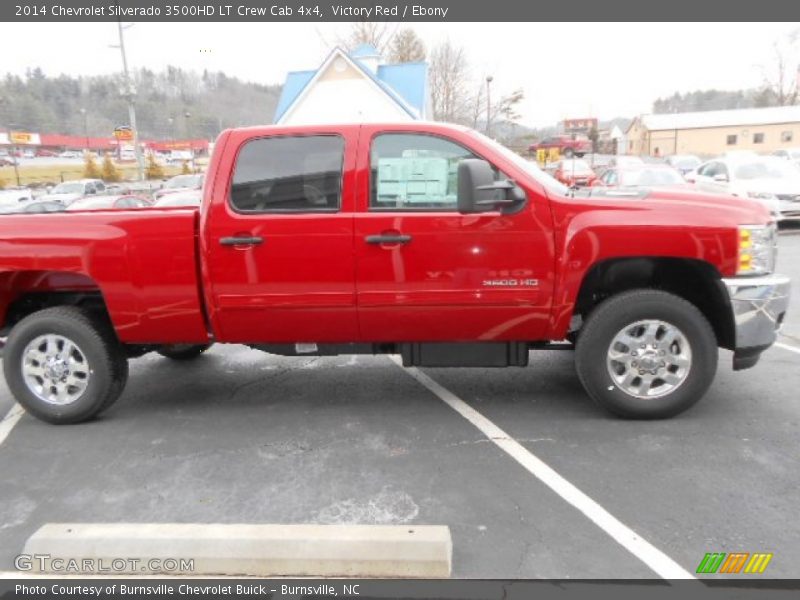 Victory Red / Ebony 2014 Chevrolet Silverado 3500HD LT Crew Cab 4x4