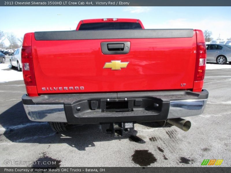 Victory Red / Ebony 2013 Chevrolet Silverado 3500HD LT Crew Cab 4x4