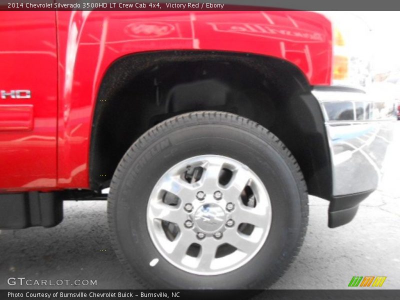 Victory Red / Ebony 2014 Chevrolet Silverado 3500HD LT Crew Cab 4x4