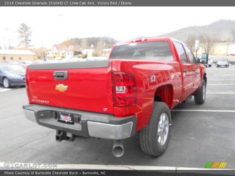 Victory Red / Ebony 2014 Chevrolet Silverado 3500HD LT Crew Cab 4x4