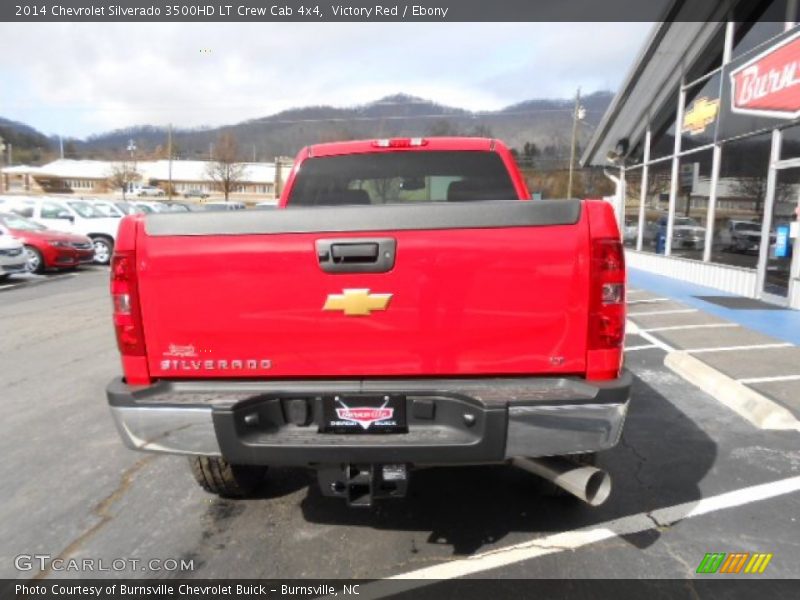 Victory Red / Ebony 2014 Chevrolet Silverado 3500HD LT Crew Cab 4x4