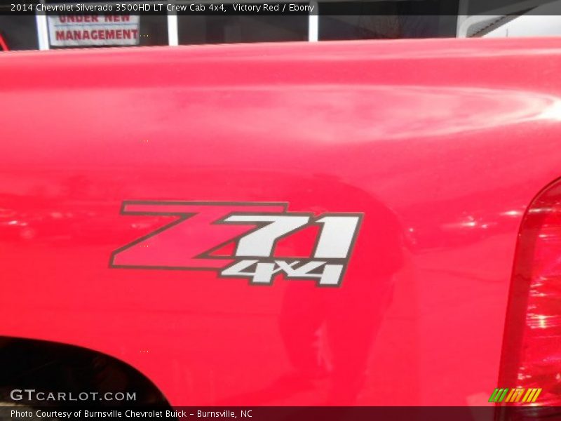 Victory Red / Ebony 2014 Chevrolet Silverado 3500HD LT Crew Cab 4x4