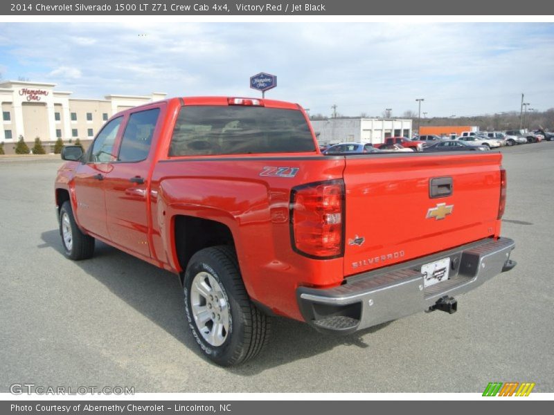 Victory Red / Jet Black 2014 Chevrolet Silverado 1500 LT Z71 Crew Cab 4x4