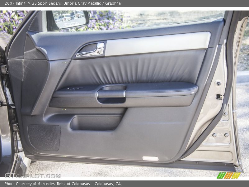 Umbria Gray Metallic / Graphite 2007 Infiniti M 35 Sport Sedan