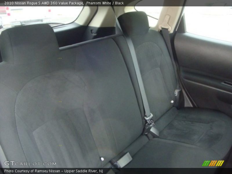 Phantom White / Black 2010 Nissan Rogue S AWD 360 Value Package