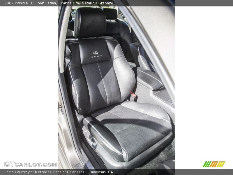 Umbria Gray Metallic / Graphite 2007 Infiniti M 35 Sport Sedan