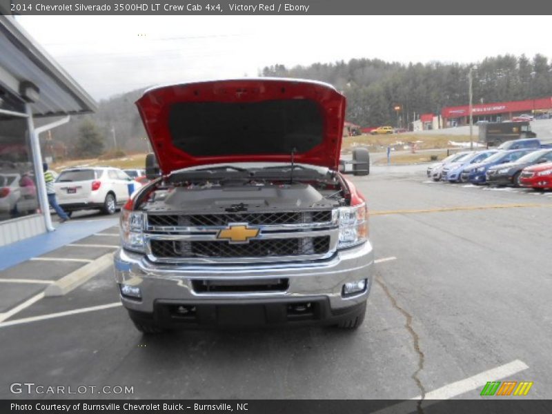Victory Red / Ebony 2014 Chevrolet Silverado 3500HD LT Crew Cab 4x4