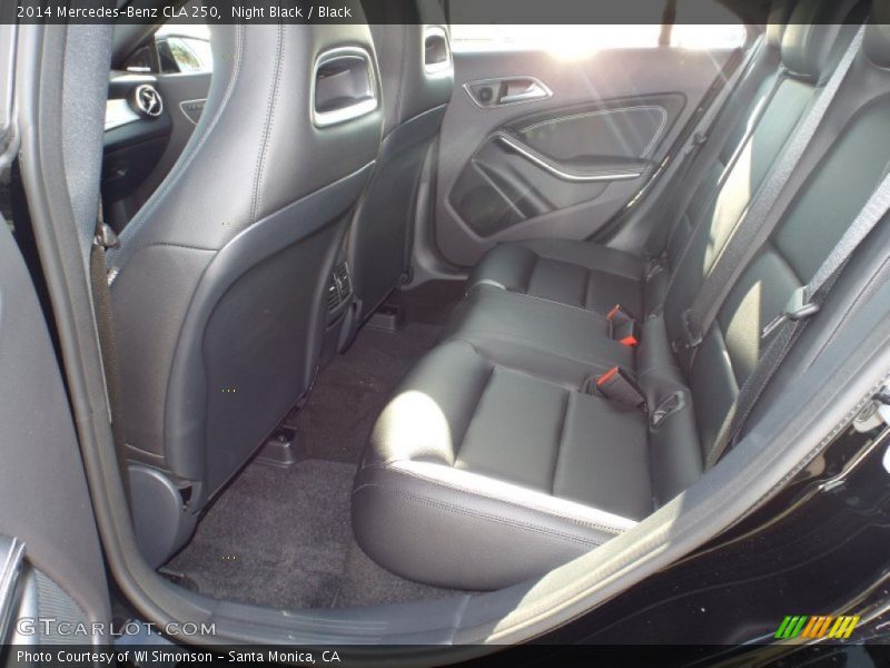 Night Black / Black 2014 Mercedes-Benz CLA 250