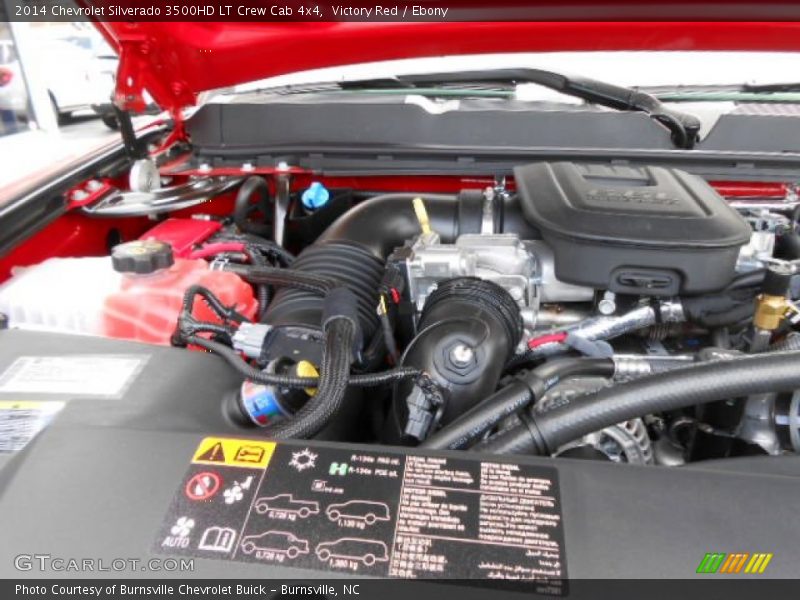 Victory Red / Ebony 2014 Chevrolet Silverado 3500HD LT Crew Cab 4x4