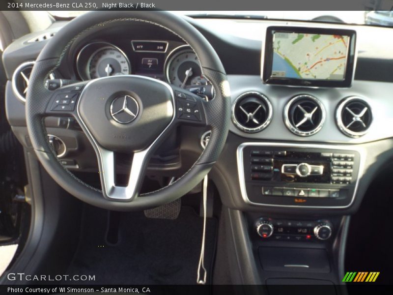 Night Black / Black 2014 Mercedes-Benz CLA 250