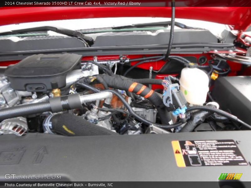 Victory Red / Ebony 2014 Chevrolet Silverado 3500HD LT Crew Cab 4x4