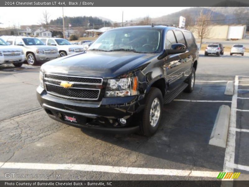Black / Ebony 2014 Chevrolet Suburban LT 4x4