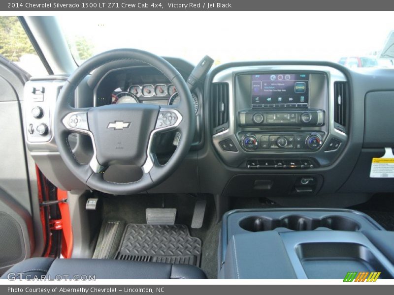 Victory Red / Jet Black 2014 Chevrolet Silverado 1500 LT Z71 Crew Cab 4x4