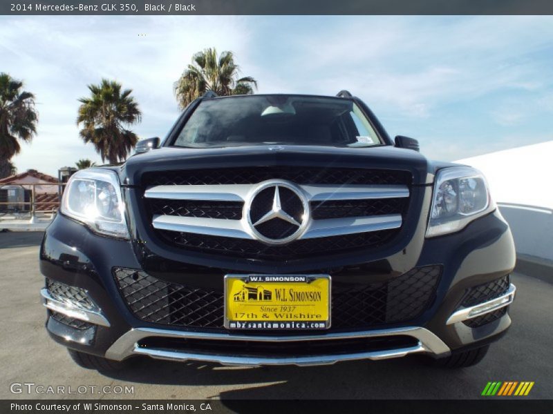 Black / Black 2014 Mercedes-Benz GLK 350