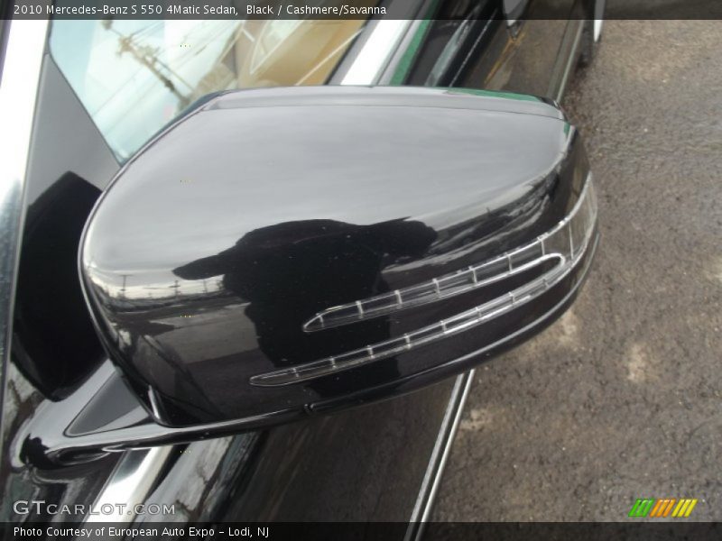 Black / Cashmere/Savanna 2010 Mercedes-Benz S 550 4Matic Sedan