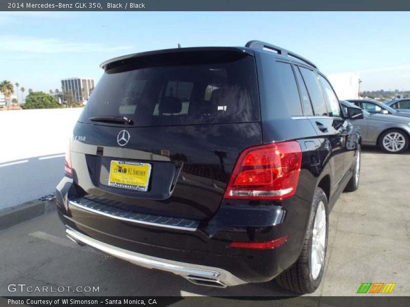 Black / Black 2014 Mercedes-Benz GLK 350