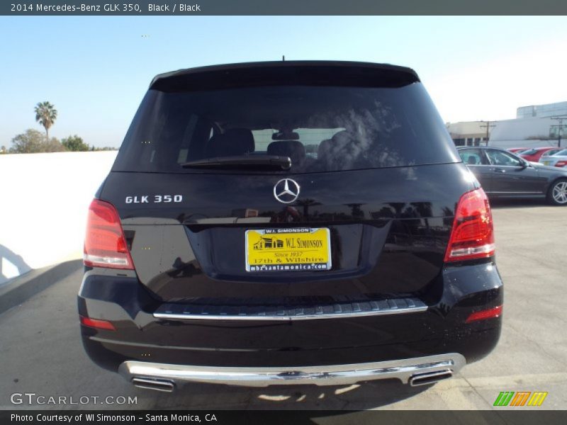 Black / Black 2014 Mercedes-Benz GLK 350