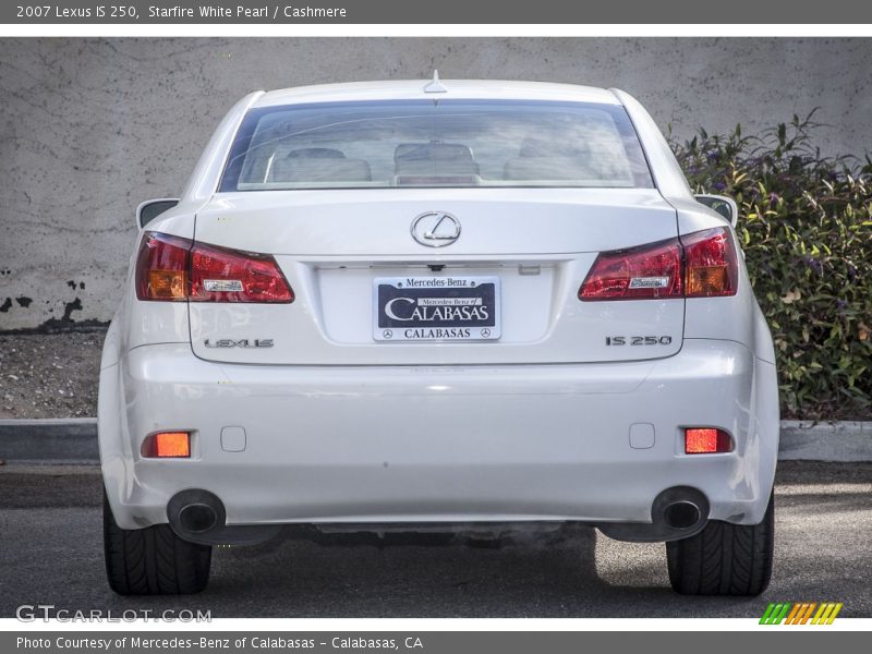 Starfire White Pearl / Cashmere 2007 Lexus IS 250