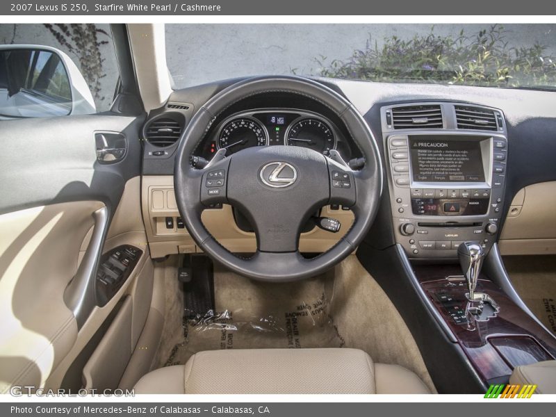 Starfire White Pearl / Cashmere 2007 Lexus IS 250