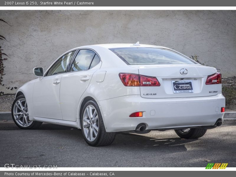 Starfire White Pearl / Cashmere 2007 Lexus IS 250