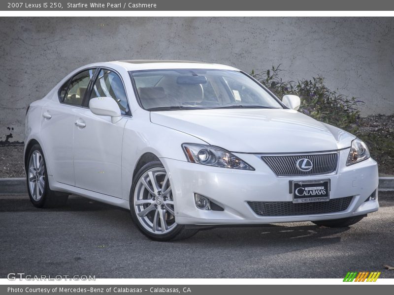 Starfire White Pearl / Cashmere 2007 Lexus IS 250