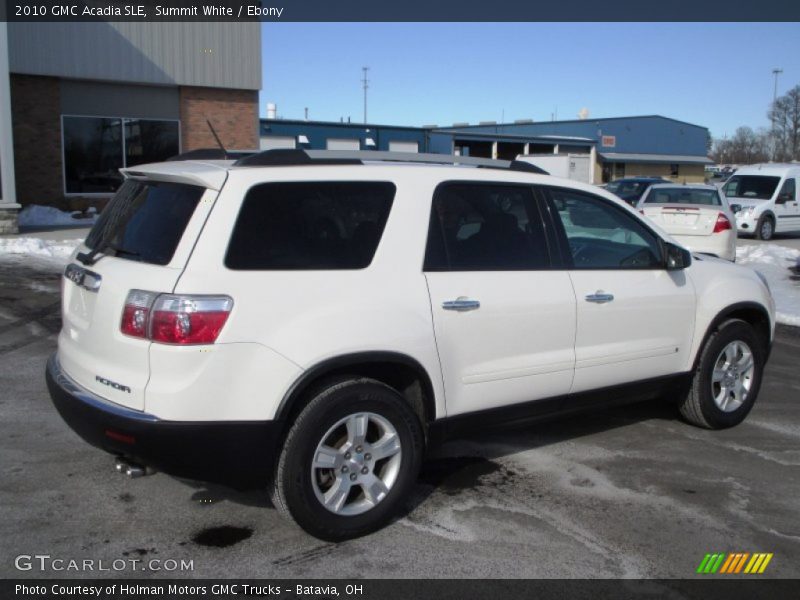  2010 Acadia SLE Summit White