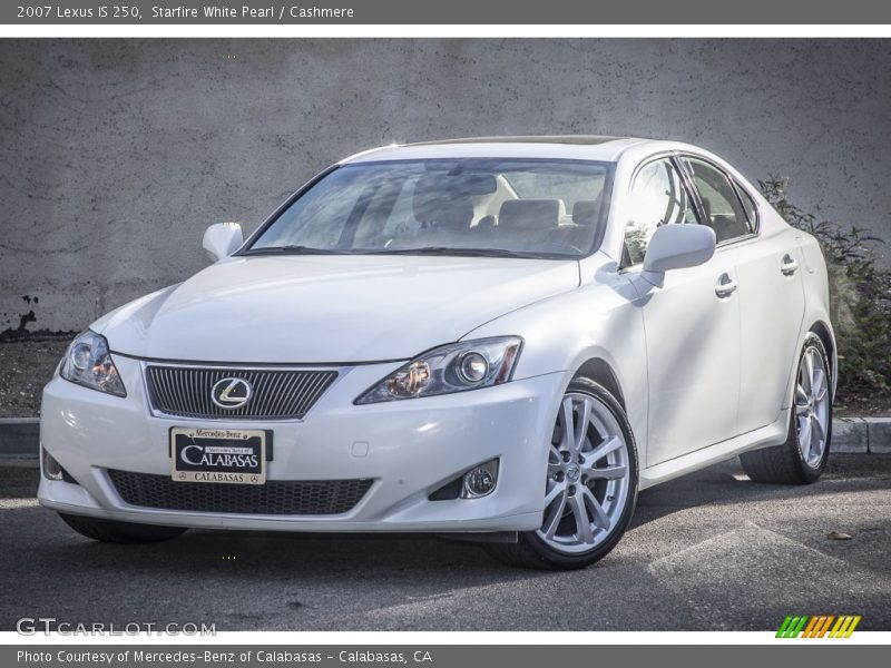 Starfire White Pearl / Cashmere 2007 Lexus IS 250