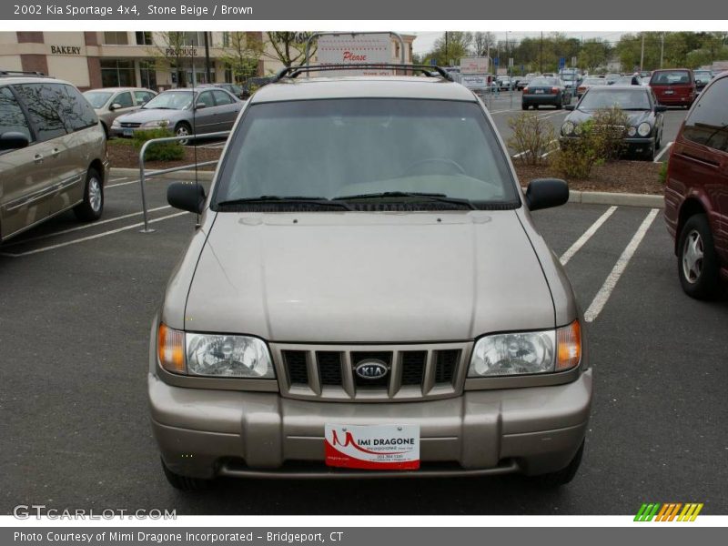 Stone Beige / Brown 2002 Kia Sportage 4x4