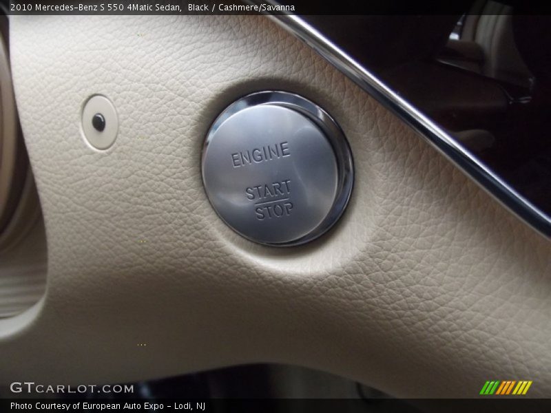 Black / Cashmere/Savanna 2010 Mercedes-Benz S 550 4Matic Sedan