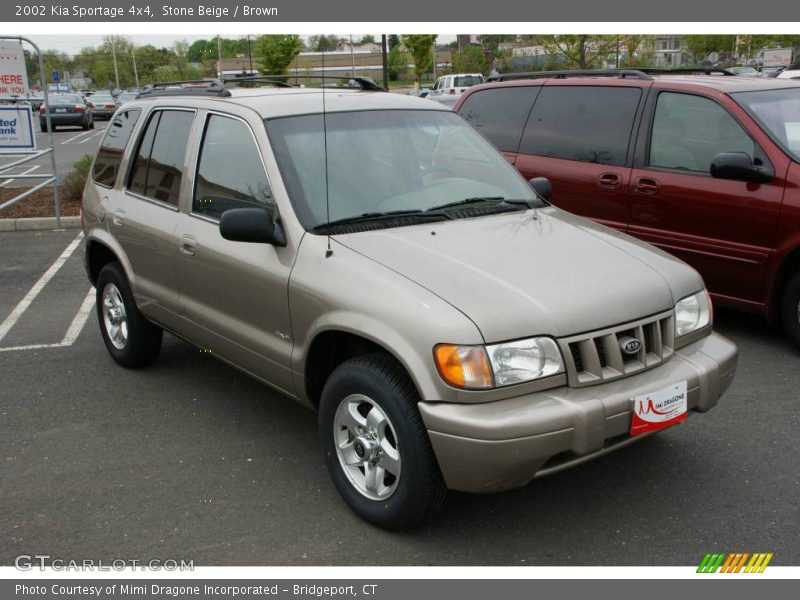 Stone Beige / Brown 2002 Kia Sportage 4x4