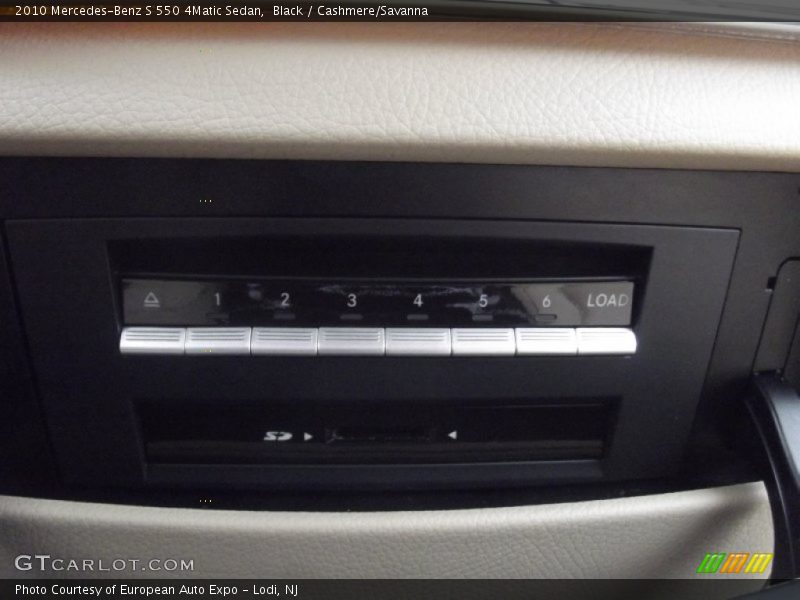 Black / Cashmere/Savanna 2010 Mercedes-Benz S 550 4Matic Sedan