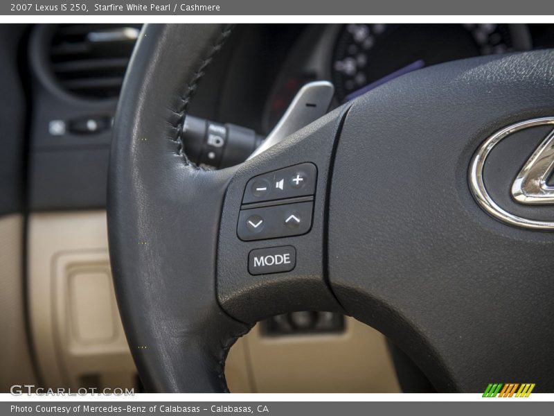 Starfire White Pearl / Cashmere 2007 Lexus IS 250