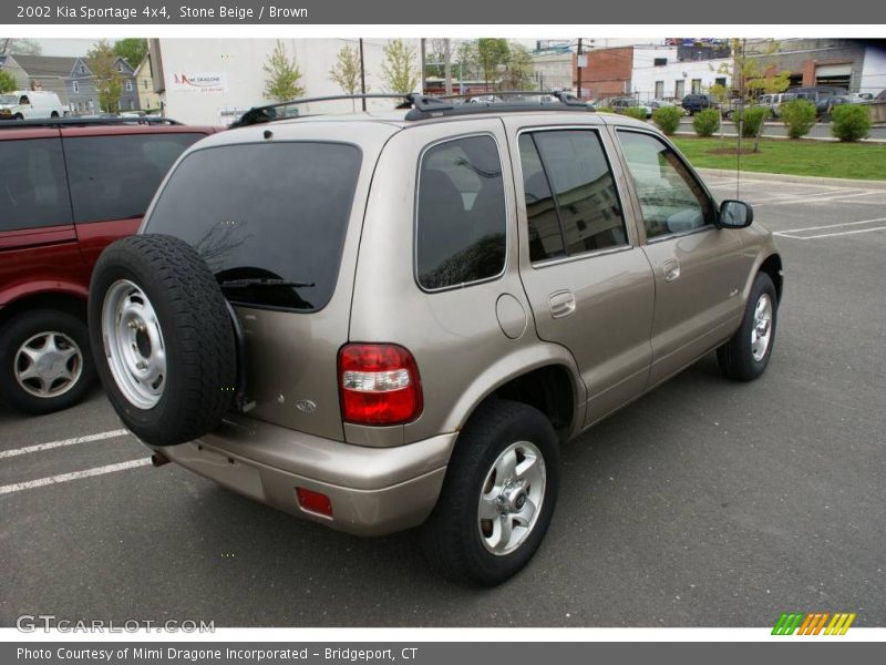 Stone Beige / Brown 2002 Kia Sportage 4x4
