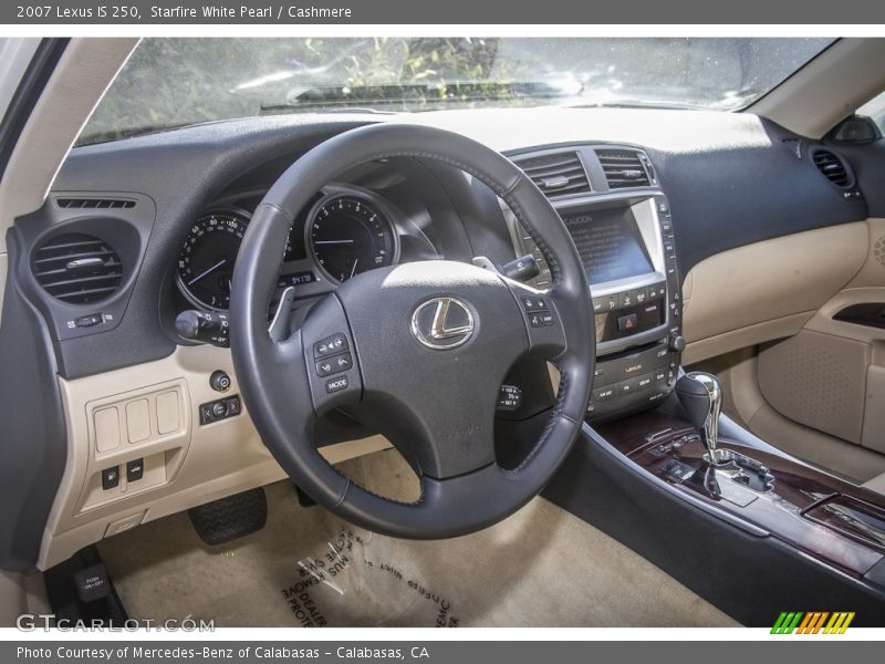 Starfire White Pearl / Cashmere 2007 Lexus IS 250